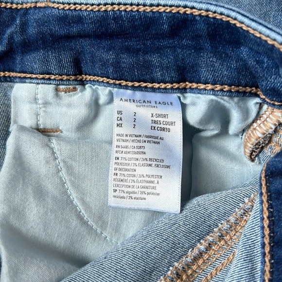 American Eagle Hi Rise Jegging Size 2 X Short - Picture 9 of 10